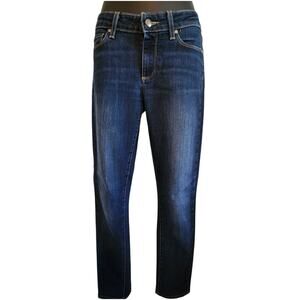 Paige Skyline Jeans dark wash distressed size 27